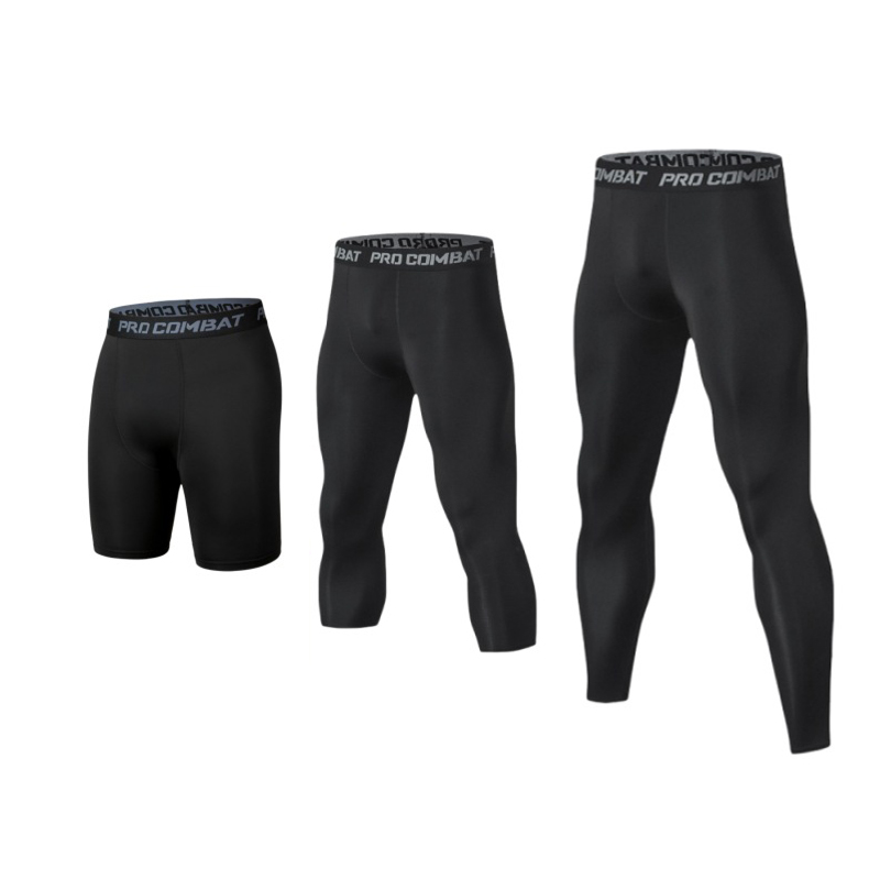 Compression Shorts Athletes - กางเกงรัดรูปชายแบบใหม่ ชุดกระชับสัดส่วน กางเกงเลกกิ้งแห้งเร็ว ระบายอากาศดี ชุดชั้นในกีฬา กางเกงออกกำลังกาย