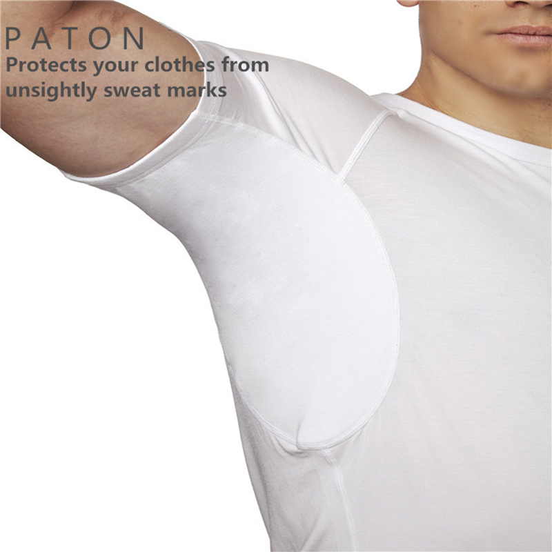 Undershirt Crew Neck - ซ่อนคราบของคุณ Custom Mens รักแร้แห้งและมั่นใจ Sweatproof Sweat-Blocking