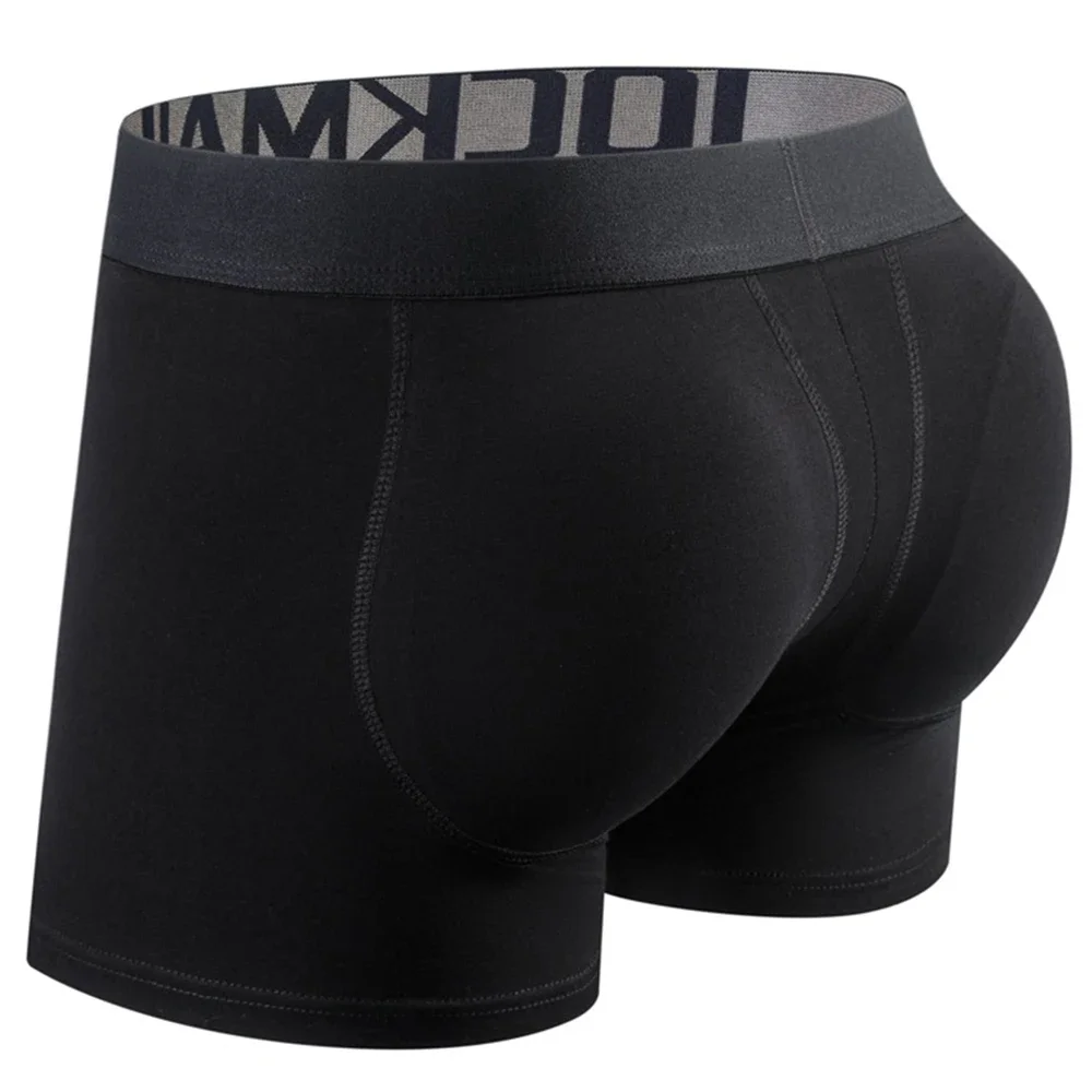 Boxer Brief Pack Cotton - ผู้ชายผ้าฝ้าย BUTT Lifter นักมวยขยาย Push Up