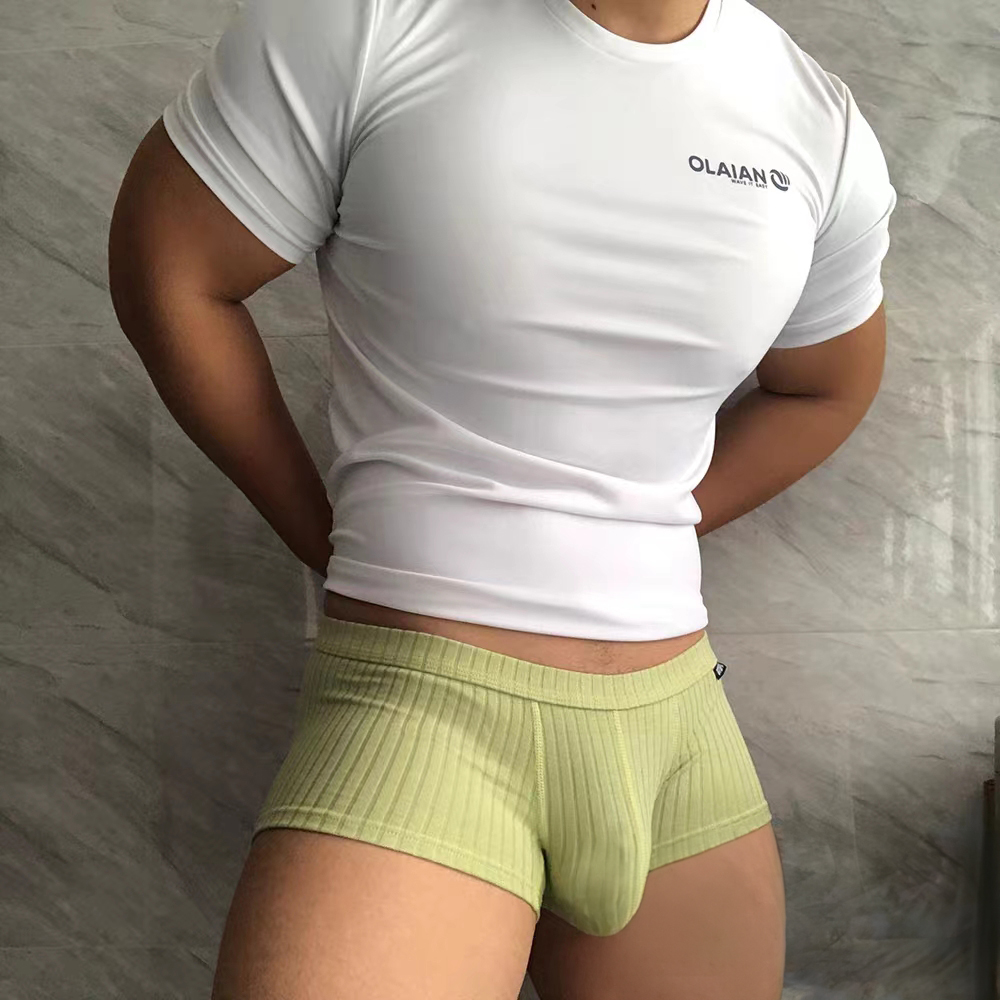 กางเกงบ็อกเซอร์ขาสั้นผ้าฝ้ายสํ - Boxer Brief Pack Cotton บทวิจารณ์และราคา