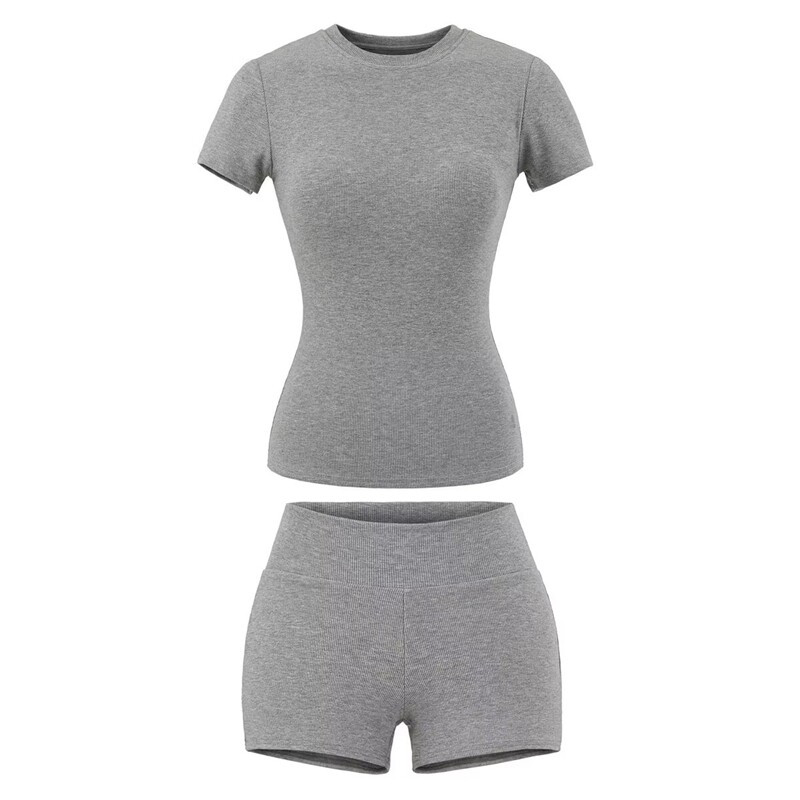 เสื้อยืดแขนสั้นรัดรูปสไตล์อเมร - T Shirt Tight Fit บทวิจารณ์และราคา