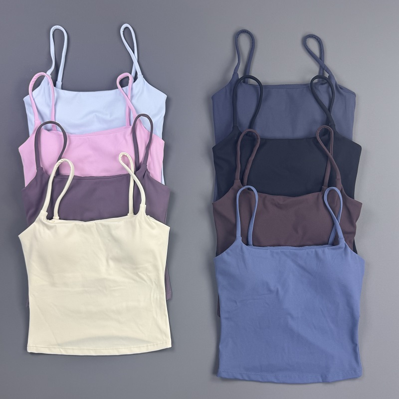 เสื้อกล้ามออกกำลังกายผู้หญิง ส - Suspender Tank Top บทวิจารณ์และราคา