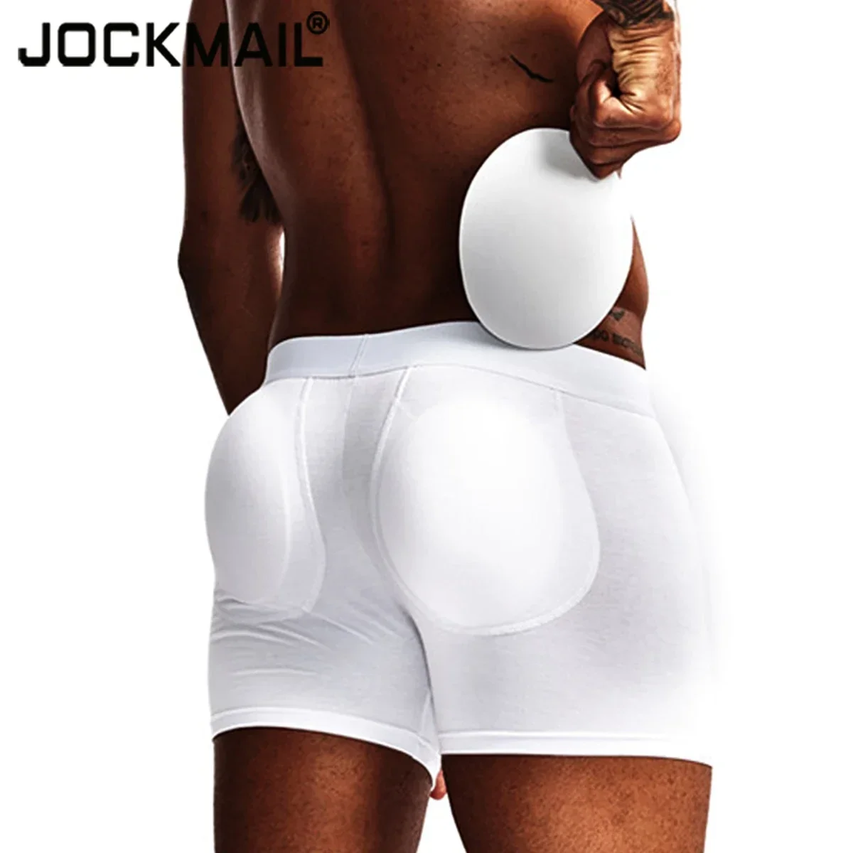 ผู้ชายผ้าฝ้าย BUTT Lifter นักม - Boxer Brief Pack Cotton บทวิจารณ์และราคา