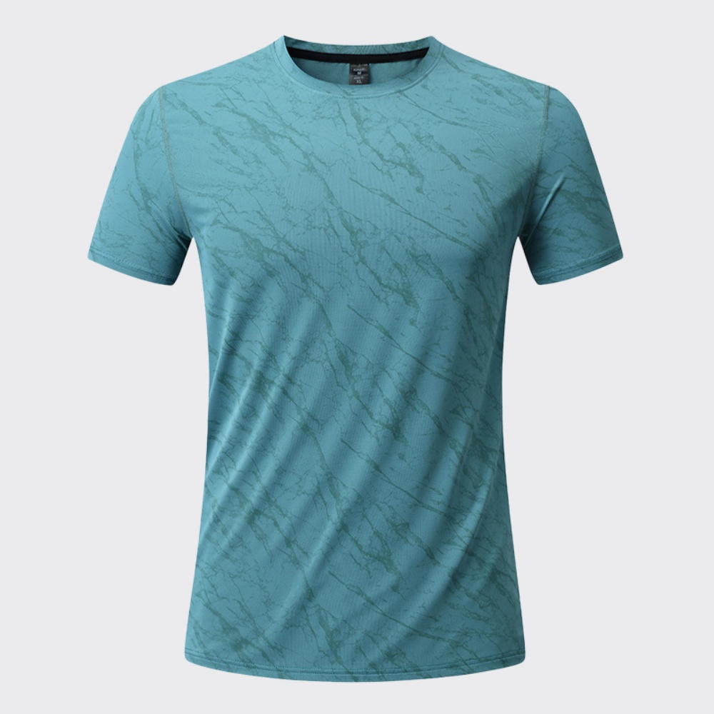 ฤดูร้อนผู้ชายเสื้อยืดออกกำลังก - T Shirt Tight Fit บทวิจารณ์และราคา